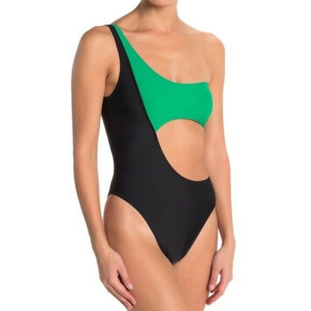 Kendall & Kylie One Shoulder One Piece Swimsuit